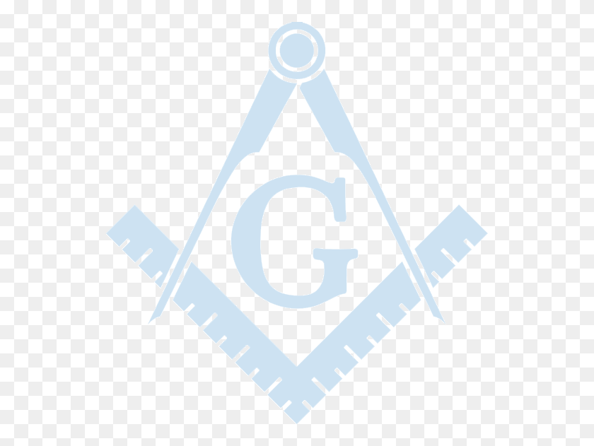 541x571 Masonic Flag Flag 3x5ft Poly 570x570 Mason Logo White, Triangle, Symbol, Label HD PNG Download