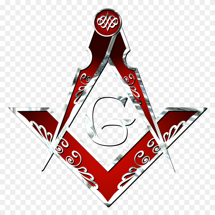 792x791 Masonic Skull And Crossbones Tattoo, Symbol, Logo, Trademark Descargar Hd Png