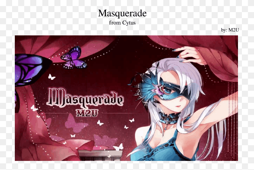 743x502 Masquerade Cytus Masquerade, Manga, Comics, Book HD PNG Download