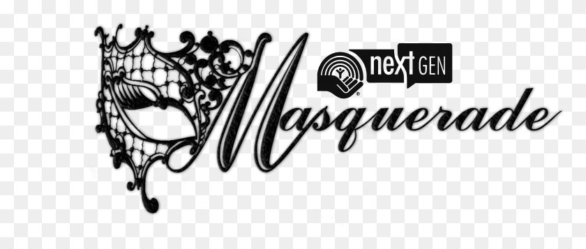 2846x1086 Masquerade Logo Masquerade, Text, Handwriting, Calligraphy HD PNG Download