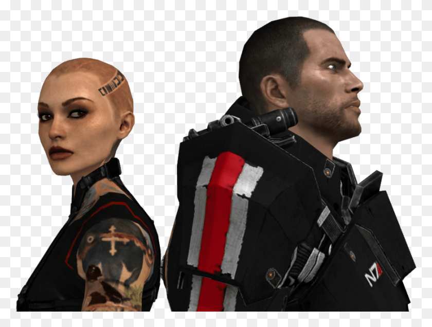 872x644 Mass Effect Backgrounds Soldier, Person, Human, Military Uniform HD PNG Download