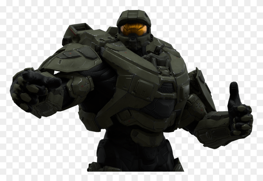 1329x887 Master Beef Gives You A Thumbs Up Master Chief Thumbs Up, Halo, Person, Human HD PNG Download