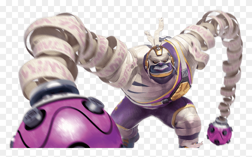 818x487 Master Mummy Nintendo Switch Arms Master Mummy, Person, Human, Astronaut HD PNG Download