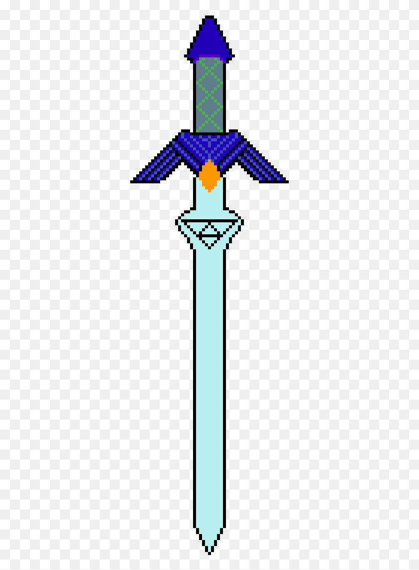 319x1081 Master Sword, Cross, Symbol, Key HD PNG Download
