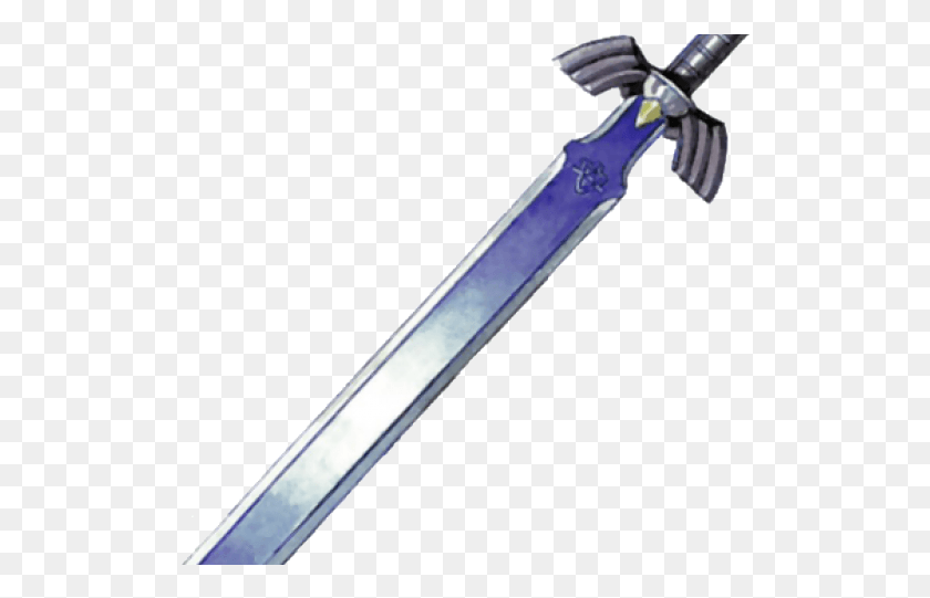 516x481 Master Sword Cliparts Legend Of Zelda Master Sword, Blade, Weapon, Weaponry HD PNG Download