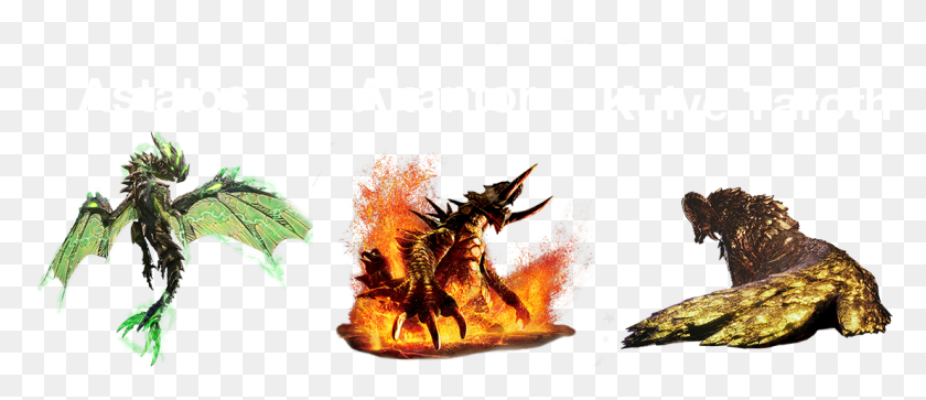 1106x431 Masterpeice Wyvern Ignition Impact Dragon, Fire, Nature, Bonfire HD PNG Download
