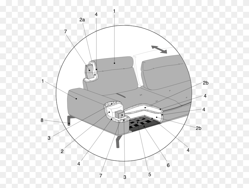 567x574 Materials Circle, Plan, Plot, Diagram HD PNG Download