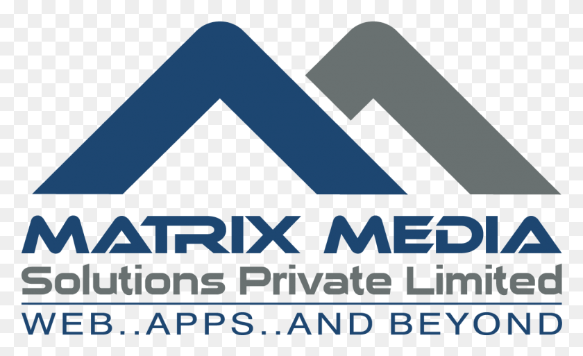1157x672 Matrix Media Logo, Text, Triangle, Advertisement HD PNG Download