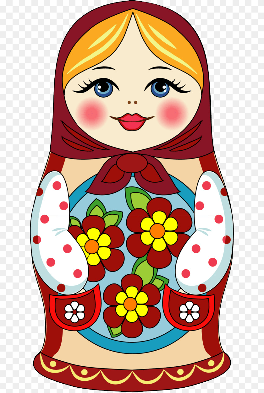 650x1252 Matryoshka Doll, Baby, Person, Face, Head Sticker PNG