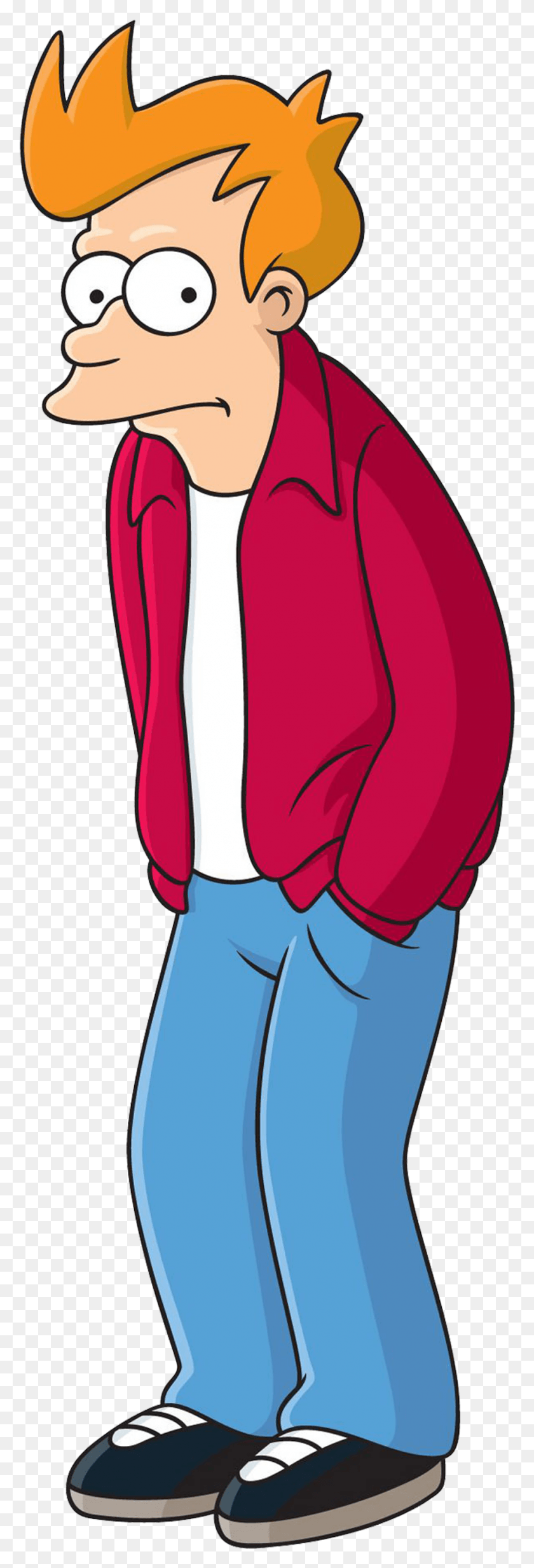 944x2912 Matt Groening39s Collection Philip J Fry No Background, Sleeve, Clothing, Apparel HD PNG Download