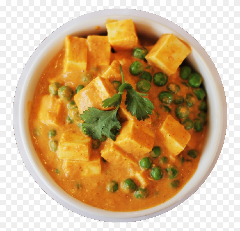 750x750 Mattar Paneer Shahi Paneer, Curry, Food, Bowl HD PNG Download