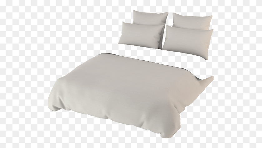 535x416 Maui Satin T1 Light Grey S36 Bed Sheet, Pillow, Cushion, Furniture HD PNG Download