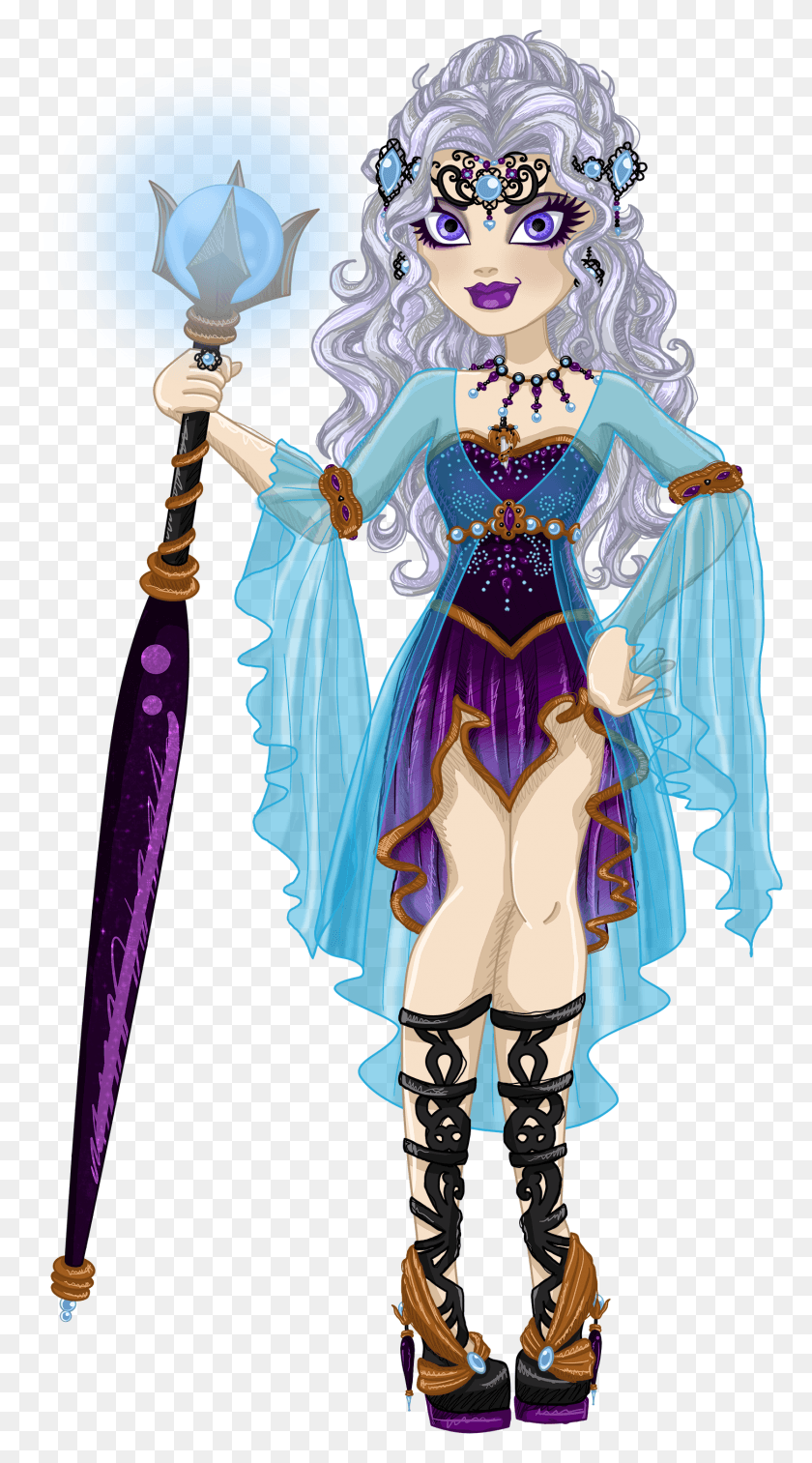 1452x2705 Maureen Marlene Merlin Witch Ever After High Oc, Person, Human, Costume HD PNG Download