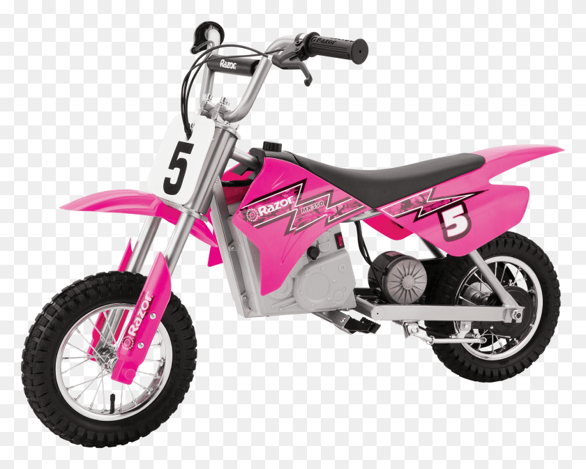 2000x1573 Max Speed 14 Mph Pink Razor Dirt Bike, Wheel, Machine, Motorcycle HD PNG Download