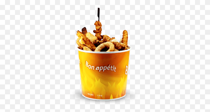 271x391 Maxi Bucket French Fries, Fries, Food, Ketchup HD PNG Download