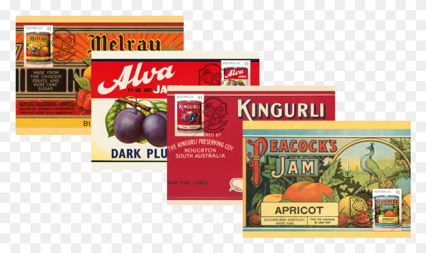 951x536 Maxicard Set Maxicard Set Vintage Food Labels, Растение, Яблоко, Фрукты Png Скачать