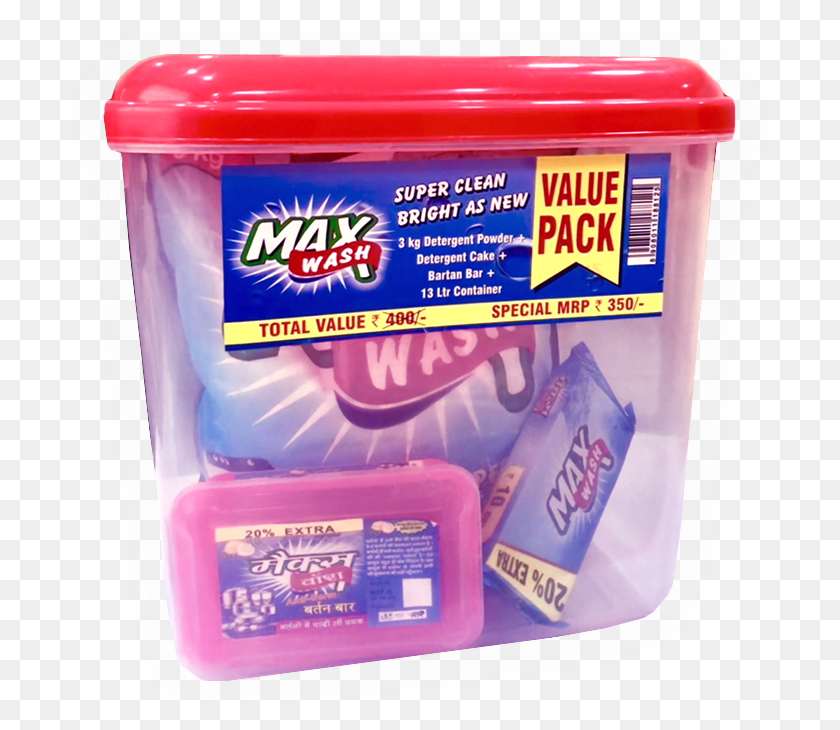 737x670 Maxwash Maximum Value Pack Пластик, Йогурт, Десерт, Еда Hd Png Скачать