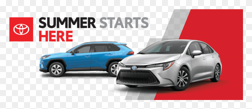 1083x421 May 2019 Summer Starts Here Toyota Service, Car, Vehicle, Transportation HD PNG Download