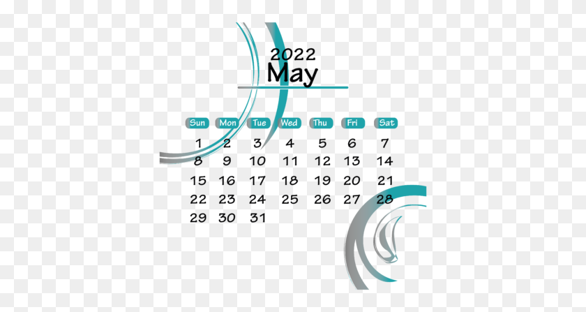 580x387 May 2022 Calendar HD PNG Download