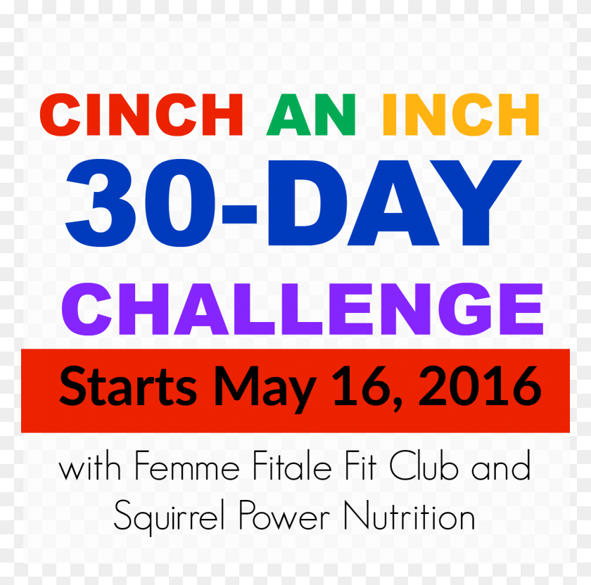 1328x1315 May 30 Day Cinch An Inch Fitness And Nutrition Challenge Scuaa, Text, Word, Poster HD PNG Download