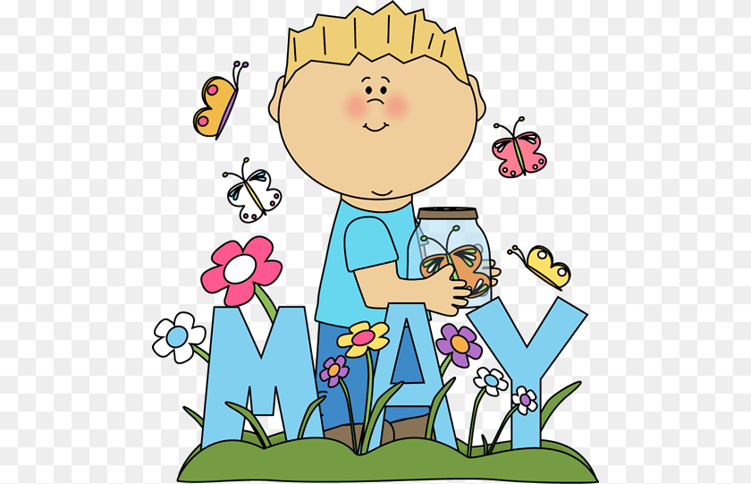 May Clip Art, Book, Comics, Publication, Cartoon PNG