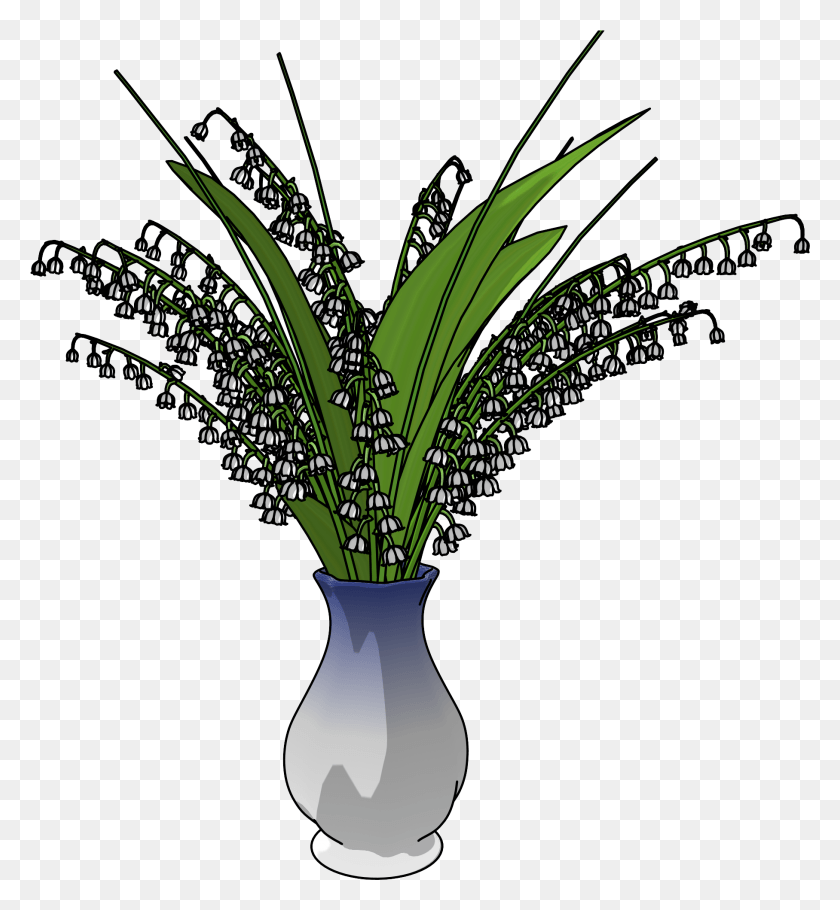 1815x1980 May Lily In Vase Clipart Houseplant, Plant, Palm Tree, Tree HD PNG Download