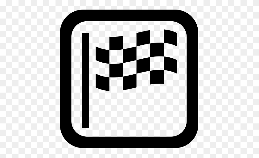 512x512 May Race Race Timer Icon With And Vector Format For, Gray Transparent PNG
