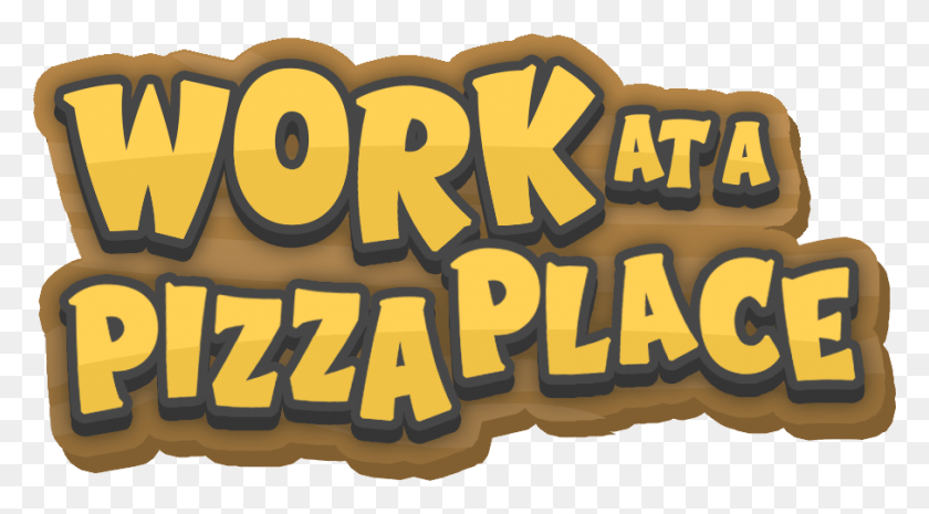 905x470 May Roblox Work At A Pizza Place Logo, Text, Label, Food HD PNG Download