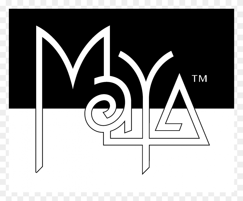 2191x1787 Maya Logo Maya, Text, Symbol, Trademark HD PNG Download