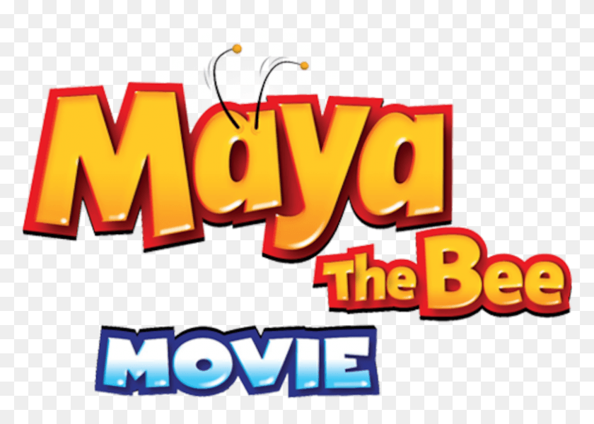 787x545 Maya The Bee Movie Graphic Design, Text, Alphabet, Word HD PNG Download
