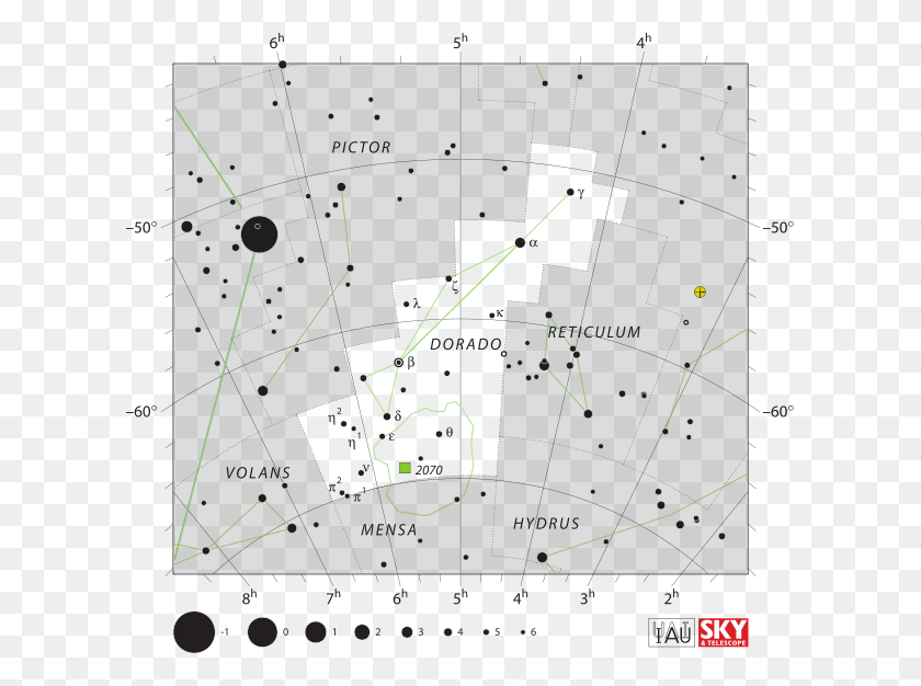 609x566 Descargar Png Maya Ufo Aliens Contact Earth Alpha Hydri Frbs 843 Gran Nube De Magallanes Mapa, Naturaleza, Aire Libre, Astronomía Hd Png