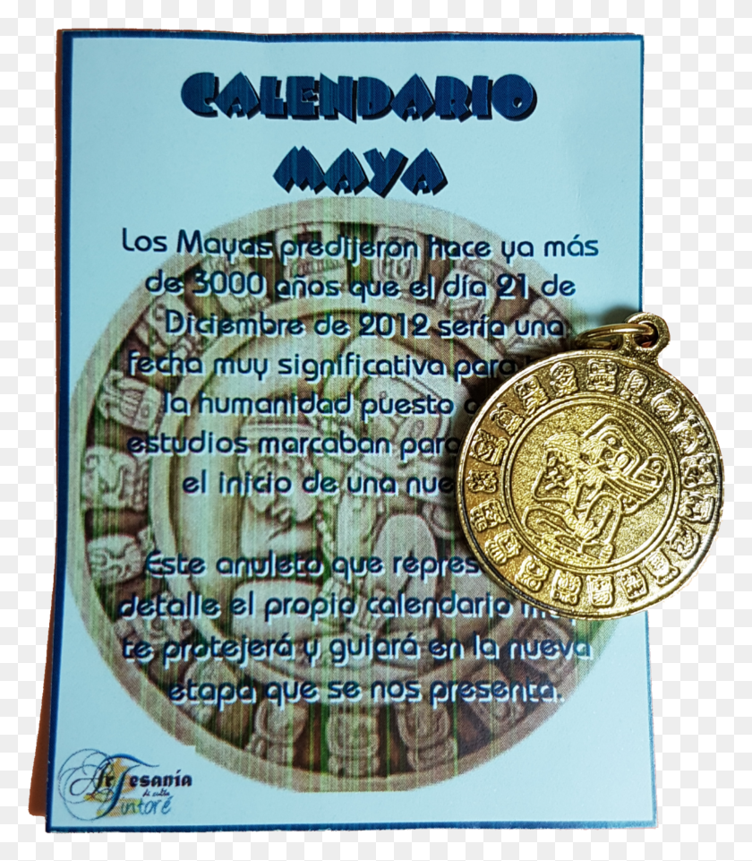 2026x2342 Mayan Calendar 3cm Coin HD PNG Download