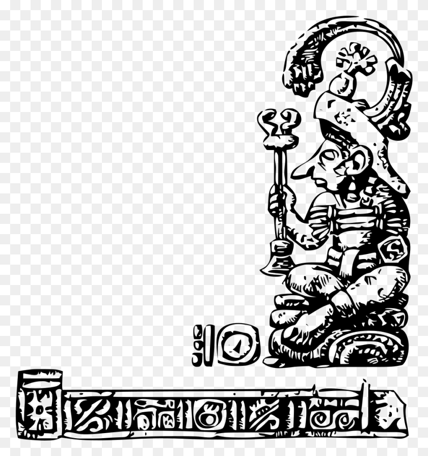 933x1000 Mayan Vector, Gray, World Of Warcraft HD PNG Download