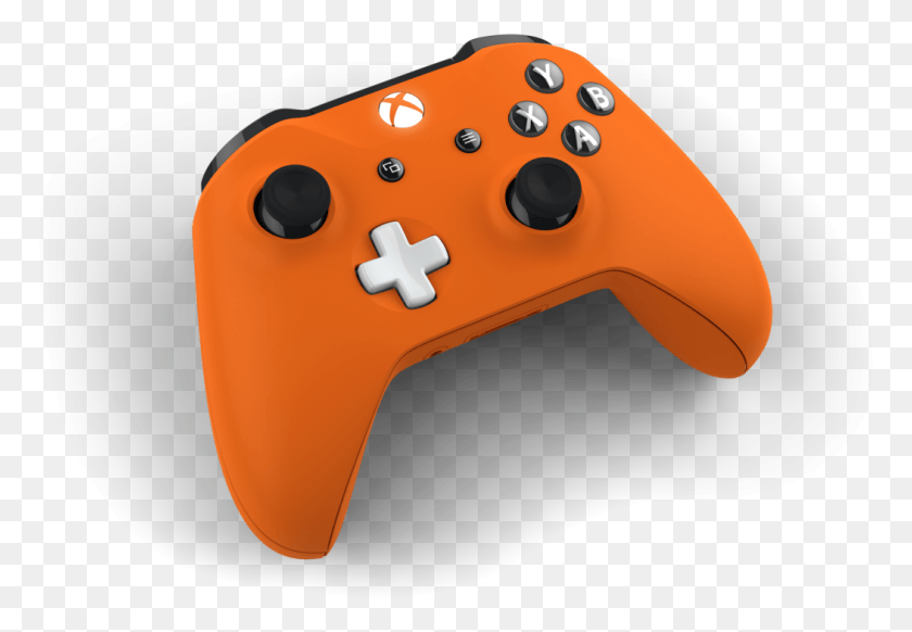 1052x705 Maybe Something Like This For Me Halloween Orange And Blue Xbox One Controller, Electronics, Joystick, Remote Control HD PNG Download