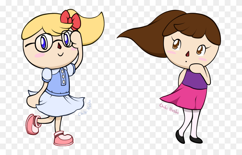 696x480 Mayorvillager Commission Cartoon, Clothing, Apparel, Girl HD PNG Download