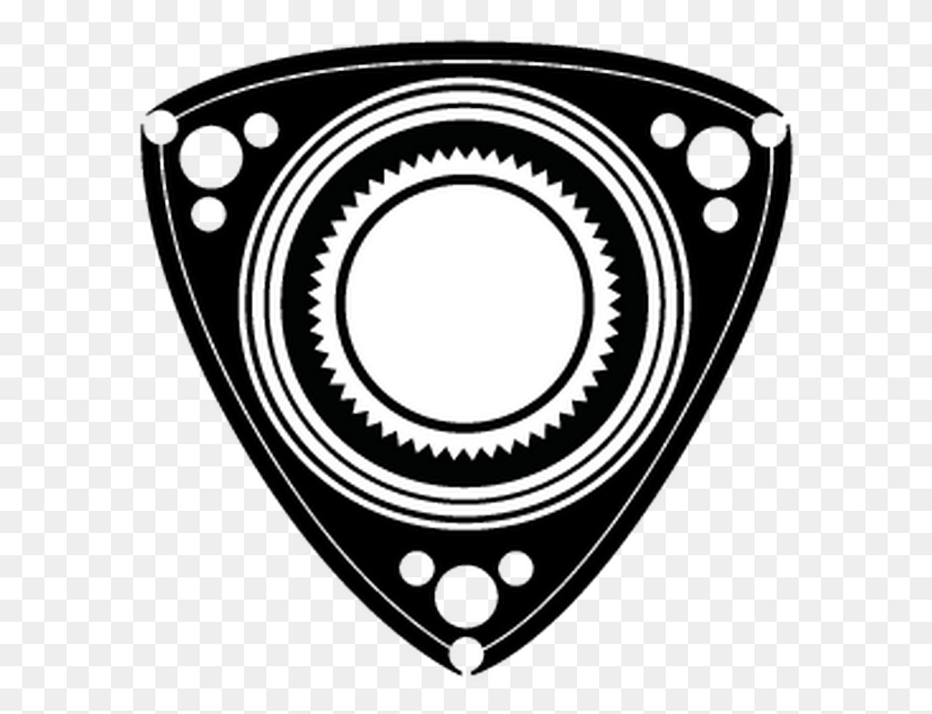 600x583 Descargar Png Mazda Wankel Rotary Logo Decal Mazda Rotor, Símbolo, Marca Registrada, Estufa Hd Png