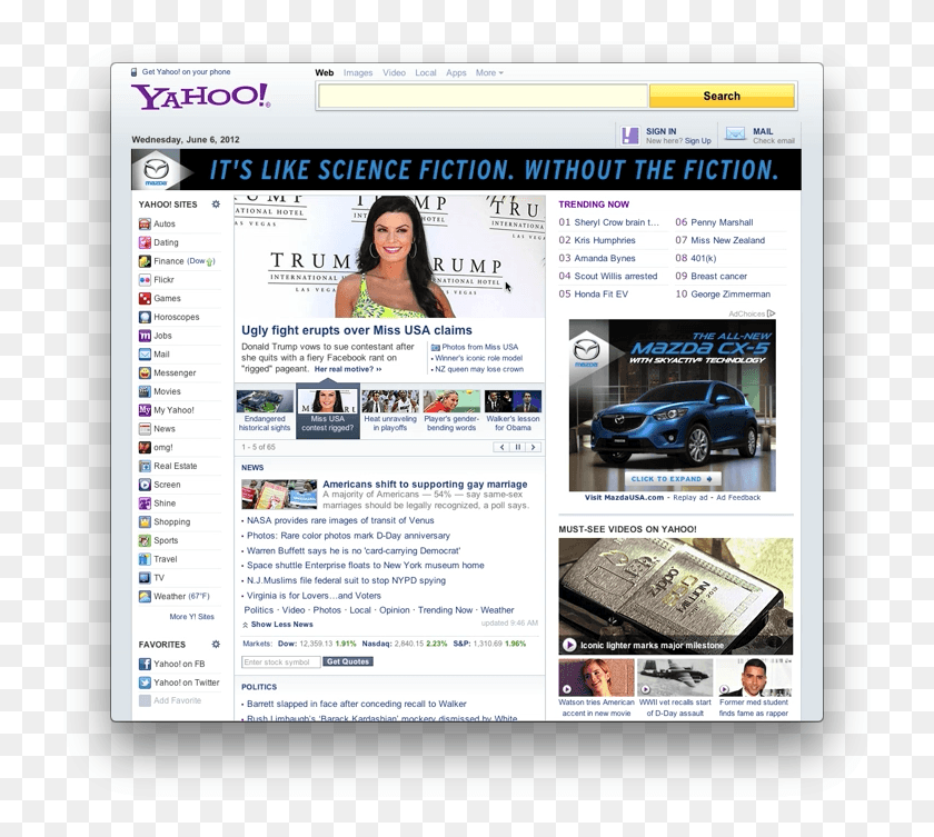 737x693 Mazda Yahoo Homepage Takeover Yahoo, Person, Human, File HD PNG Download