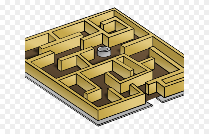 640x480 Maze Clip Art, Labyrinth HD PNG Download