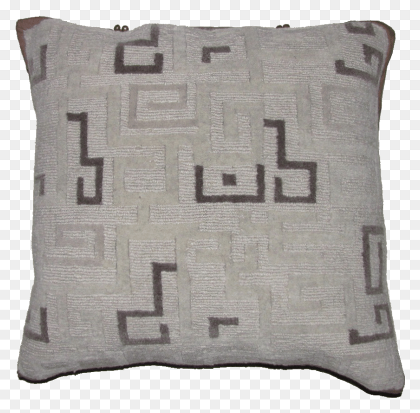 840x826 Maze Greys Cushion, Pillow, Rug HD PNG Download