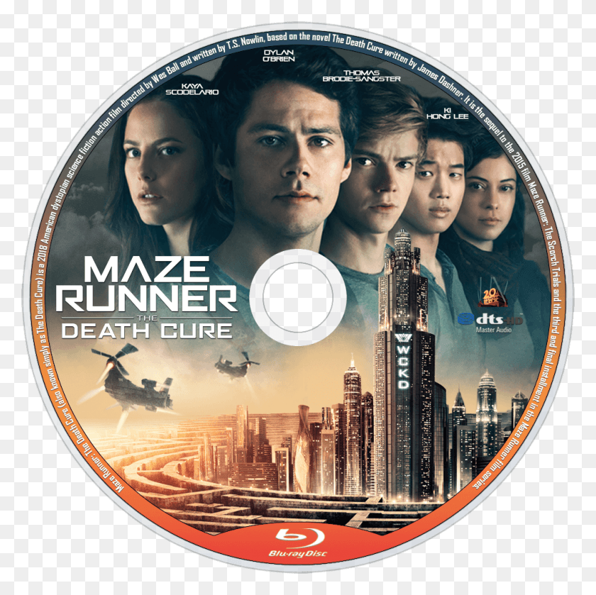1000x1000 Maze Runner 3 Dvd Cover, Disk, Person, Human HD PNG Download