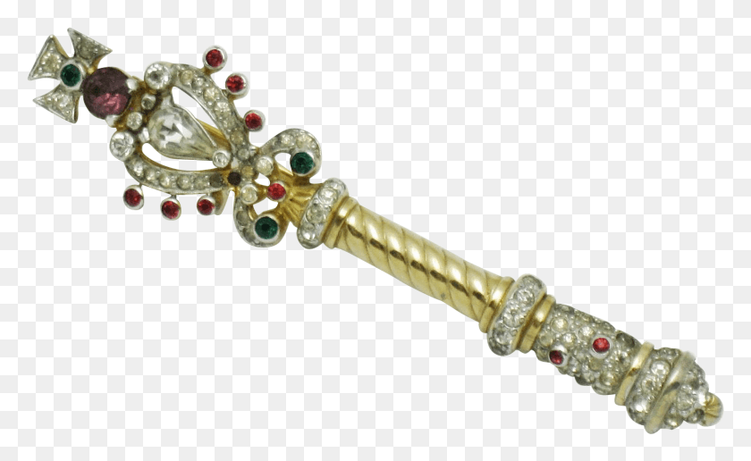1468x860 Mazer Bros 1950s Rare Gold Plated Gilt Crystal Rhinestone, Sword, Blade, Weapon HD PNG Download