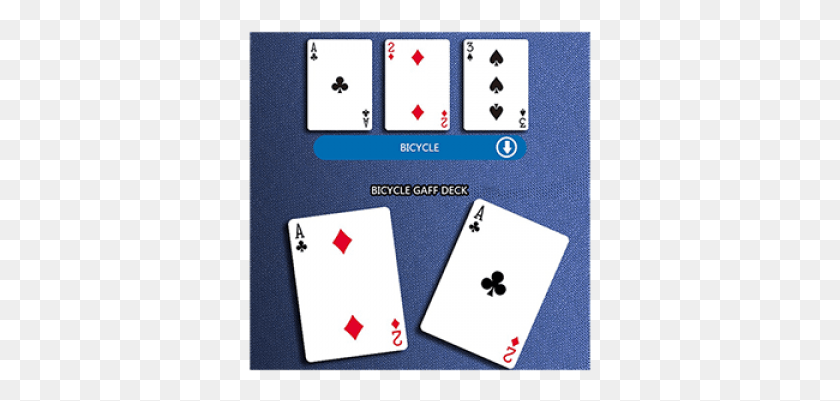 343x341 Mazzo Di Carte Bicycle Gaff Rider Back Playing Cards Playing Card, Gambling, Game HD PNG Download