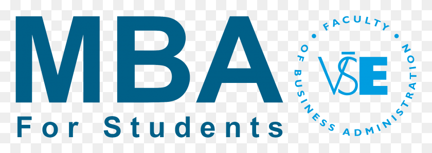 2479x762 Mba For Students Dark Blue Bold Ve, Text, Alphabet, Number HD PNG Download
