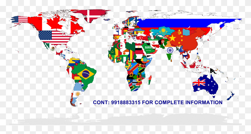 2000x1000 Mbbs In Ukraine World Map Country Flag, Graphics, Text HD PNG Download