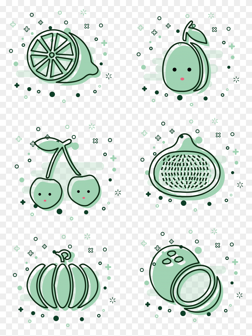 3852x5247 Mbe Style Fruit Commercial Icon Element And Vector Circle, Bird, Animal, Text HD PNG Download