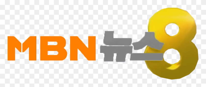 808x305 Mbn News 8 Logo Old 2011 Graphic Design, Text, Alphabet, Symbol HD PNG Download
