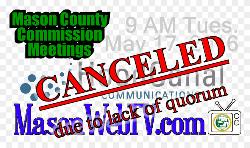 1260x711 Mcc Canceled Mason County Washington, Text, Word, Advertisement HD PNG Download
