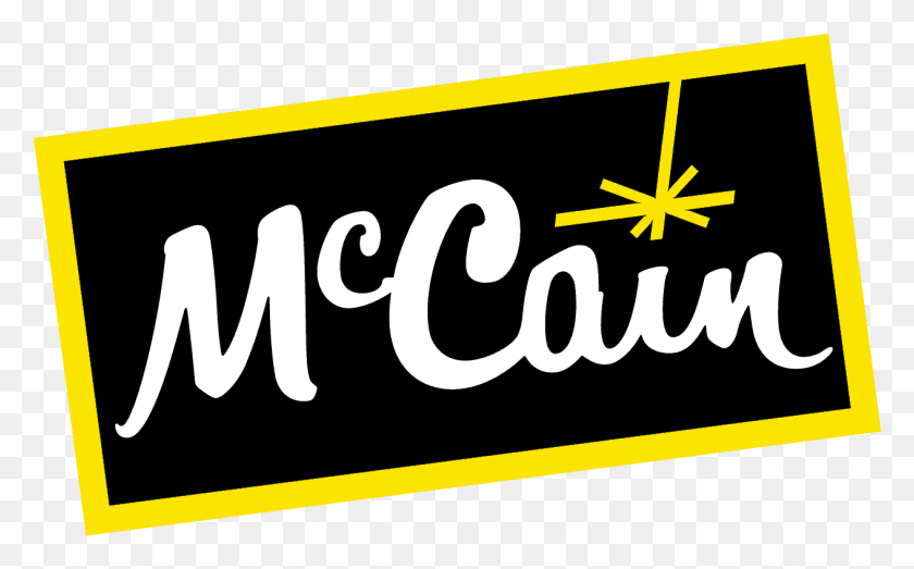 1263x751 Descargar Png Mccain Chips Logo Mccain Foods Logo, Texto, Número, Símbolo Hd Png