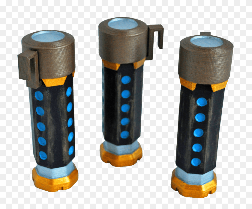 1963x1606 Mccree Flashbang Grenades American Skin With Led39s Portable Network Graphics, Lamp, Flashlight, Light HD PNG Download