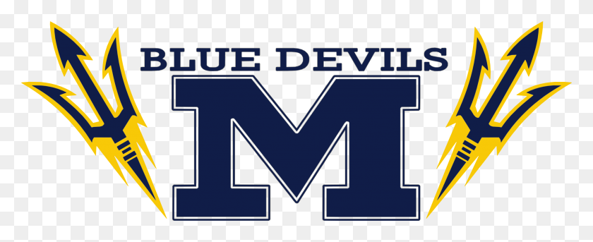 2469x898 Логотип Mcdonald Double Trident Логотип Mcdonald Blue Devils, Текст, Алфавит, Городской Hd Png Скачать